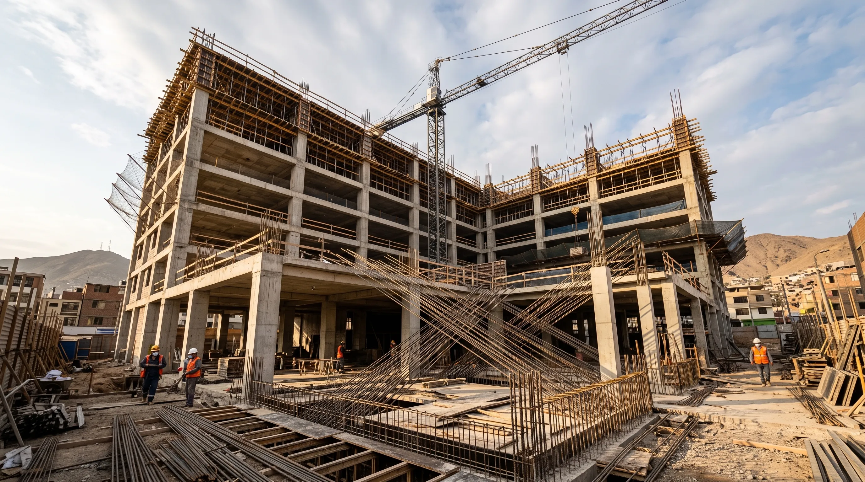 Construcción edificación compleja metodología Scan-to-BIM y control 4D de obra