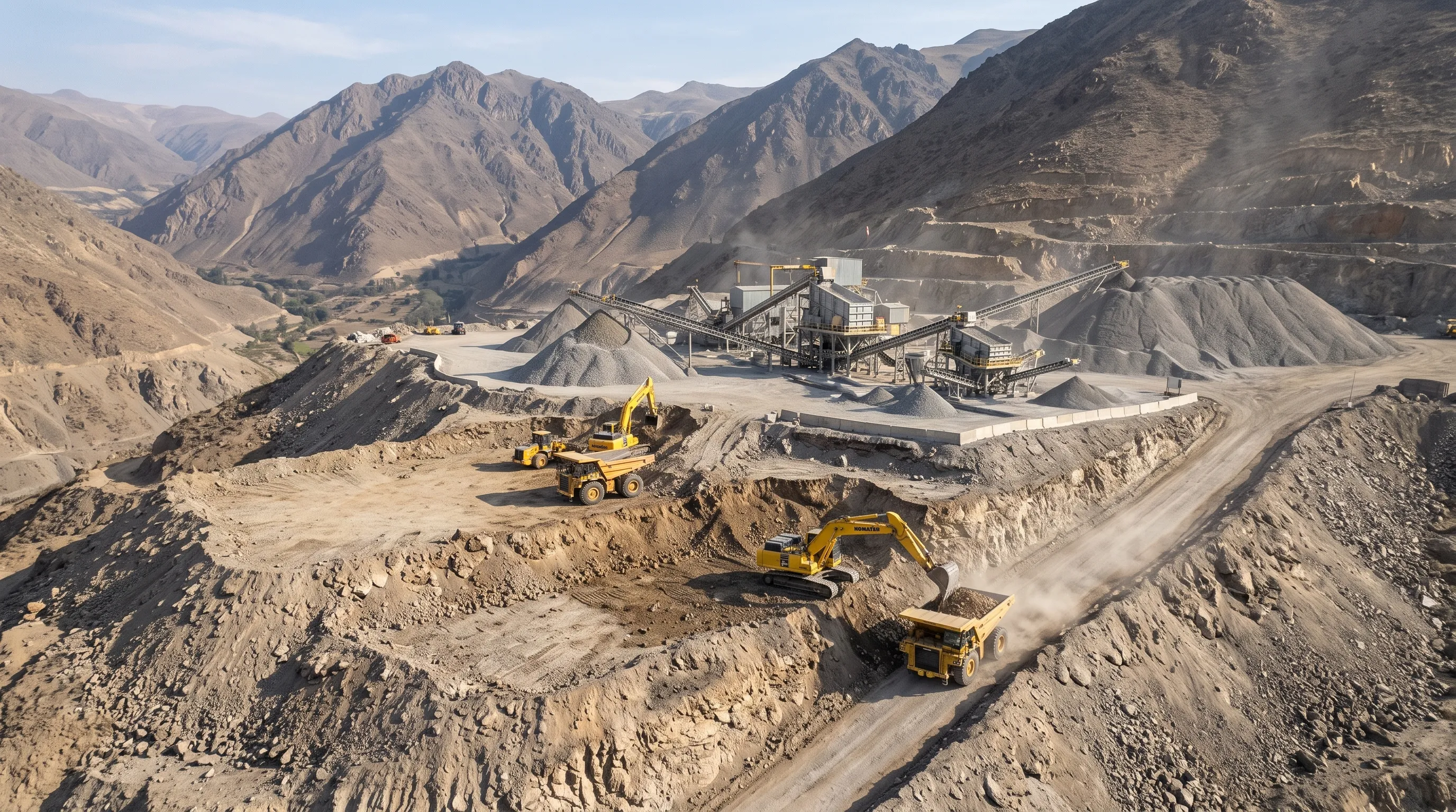 Ingeniería y topografía para minería de alta precisión con escaneo LiDAR terrestre